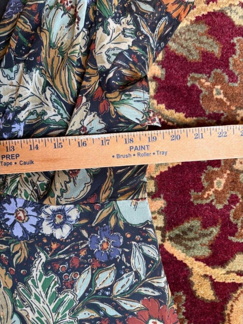 Sundance 12th Tribe Floral Maxi Dress, size XXL - Picture 4 of 4